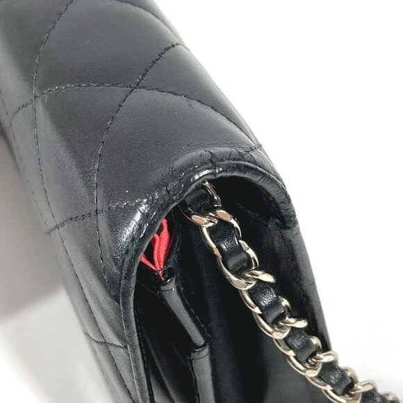 CHANEL A46646 Cambon Line Chain Long Wallet Crossbody Chain Bag Shoulder Bag - Picture 6 of 16